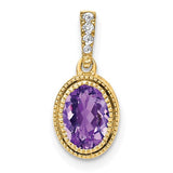 14k-oval-amethyst-and-diamond-pendant-SolomonJeweler-Wichita-KS-CustomJewelry