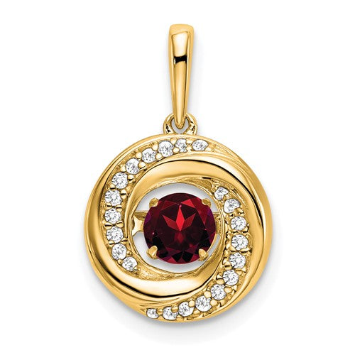 14k-round-garnet-and-diamond-pendant-SolomonJeweler-Wichita-KS-CustomJewelry