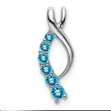 14k-white-gold-blue-topaz-journey-chain-slide-SolomonJeweler-Wichita-KS-CustomJewelry