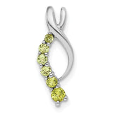 14k-white-gold-peridot-journey-chain-slide-SolomonJeweler-Wichita-KS-CustomJewelry
