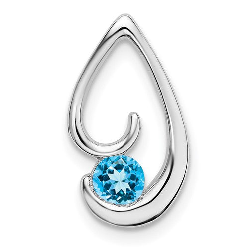 14k-white-gold-blue-topaz-chain-slide-SolomonJeweler-Wichita-KS-CustomJewelry