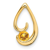 14k-citrine-chain-slide-SolomonJeweler-Wichita-KS-CustomJewelry