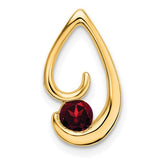 14k-garnet-chain-slide-SolomonJeweler-Wichita-KS-CustomJewelry