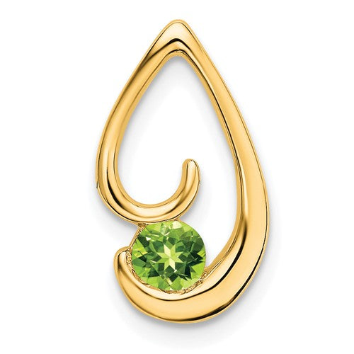 14k-peridot-chain-slide-SolomonJeweler-Wichita-KS-CustomJewelry