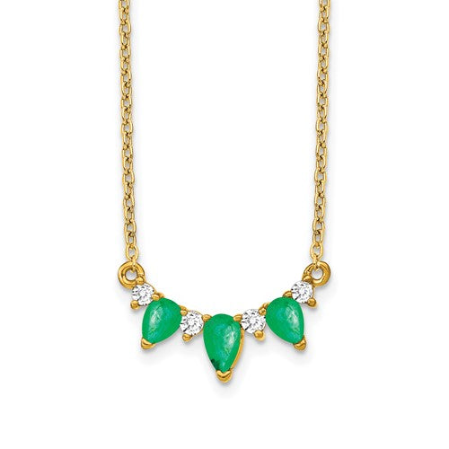 14k-emerald-and-diamond-18-inch-necklace-SolomonJeweler-Wichita-KS-CustomJewelry
