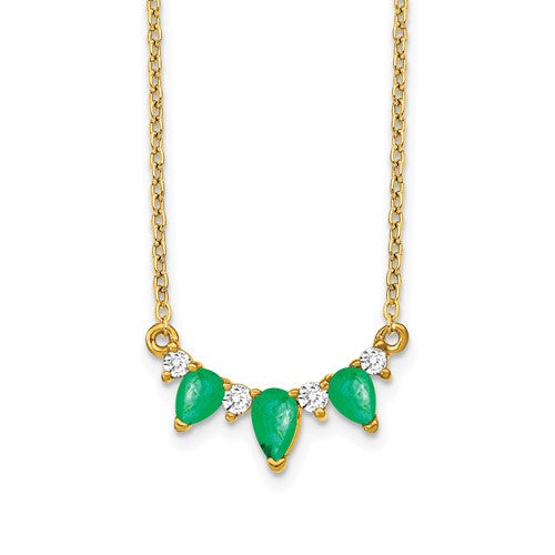 14k-emerald-and-diamond-18-inch-necklace-SolomonJeweler-Wichita-KS-CustomJewelry