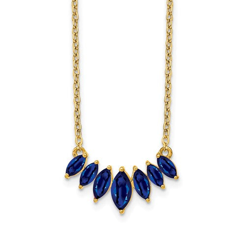 14k-marquise-sapphire-18-inch-necklace-SolomonJeweler-Wichita-KS-CustomJewelry