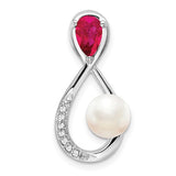14k-white-gold-ruby-fwc-pearl-diamond-infinity-chain-slide-SolomonJeweler-Wichita-KS-CustomJewelry