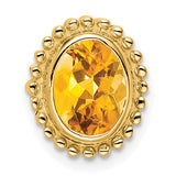 14k-oval-citrine-chain-slide-SolomonJeweler-Wichita-KS-CustomJewelry