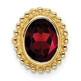 14k-oval-garnet-chain-slide-SolomonJeweler-Wichita-KS-CustomJewelry