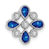 14k-white-gold-sapphire-and-diamond-chain-slide-SolomonJeweler-Wichita-KS-CustomJewelry
