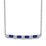14k-white-gold-sapphire-and-diamond-18in-bar-necklace-SolomonJeweler-Wichita-KS-CustomJewelry