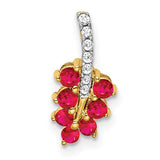 14k-ruby-and-diamond-leaf-pendant-SolomonJeweler-Wichita-KS-CustomJewelry
