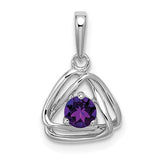 14k-white-gold-amethyst-triangle-pendant-SolomonJeweler-Wichita-KS-CustomJewelry