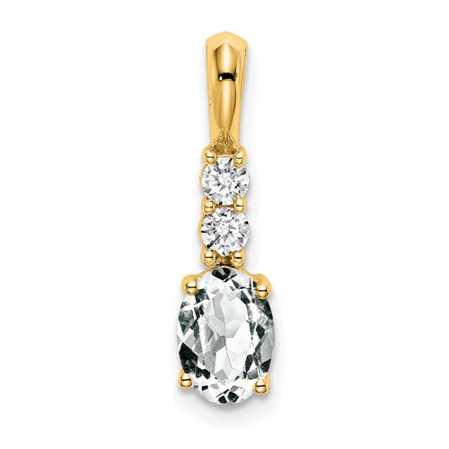 14k-oval-white-topaz-and-diamond-pendant-SolomonJeweler-Wichita-KS-CustomJewelry
