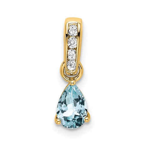 14k-pear-aquamarine-and-diamond-pendant-SolomonJeweler-Wichita-KS-CustomJewelry