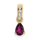 14k-pear-rhodolite-garnet-and-diamond-pendant-SolomonJeweler-Wichita-KS-CustomJewelry