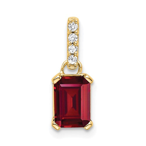 14k-created-ruby-and-diamond-pendant-SolomonJeweler-Wichita-KS-CustomJewelry