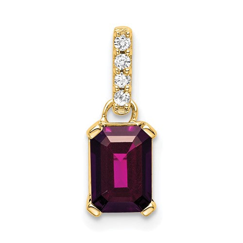 14k-rhodolite-garnet-and-diamond-pendant-SolomonJeweler-Wichita-KS-CustomJewelry