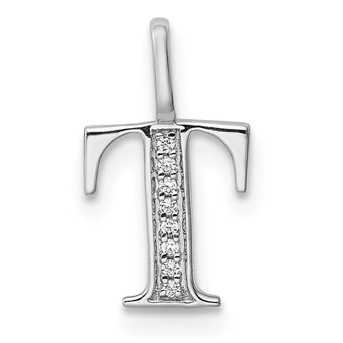 14k-white-gold-diamond-letter-t-initial-pendant-SolomonJeweler-Wichita-KS-CustomJewelry