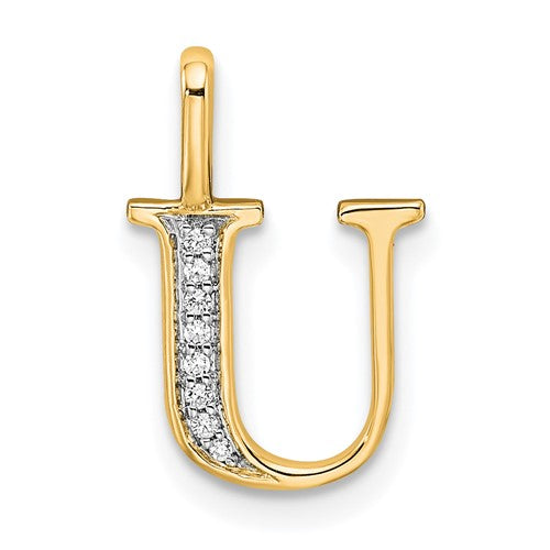 14k-diamond-letter-u-initial-pendant-SolomonJeweler-Wichita-KS-CustomJewelry