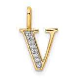 14k-diamond-letter-v-initial-pendant-SolomonJeweler-Wichita-KS-CustomJewelry