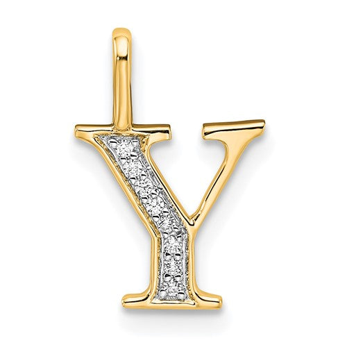 14k-diamond-letter-y-initial-pendant-SolomonJeweler-Wichita-KS-CustomJewelry