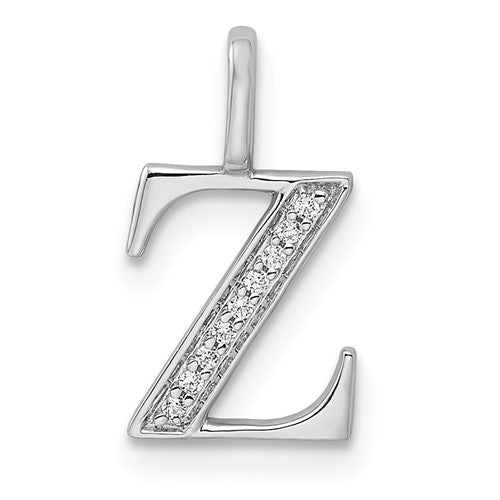 14k-diamond-letter-z-initial-pendant-SolomonJeweler-Wichita-KS-CustomJewelry