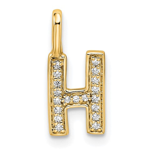 14k-gold-diamond-letter-h-initial-pendant-SolomonJeweler-Wichita-KS-CustomJewelry