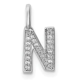 14k-white-gold-diamond-letter-n-initial-pendant-SolomonJeweler-Wichita-KS-CustomJewelry