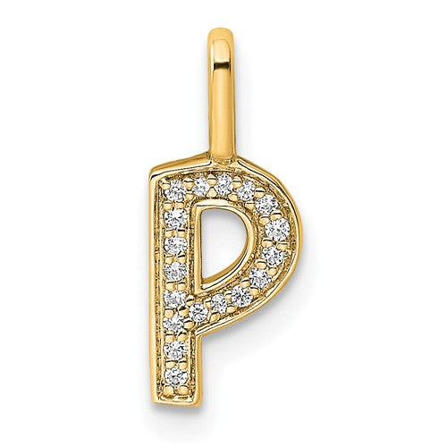 14k-gold-diamond-letter-p-initial-pendant-SolomonJeweler-Wichita-KS-CustomJewelry