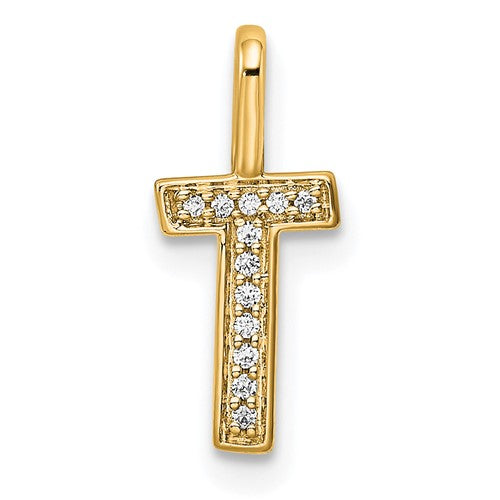 14k-gold-diamond-letter-t-initial-pendant-SolomonJeweler-Wichita-KS-CustomJewelry