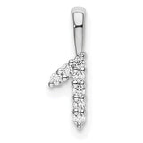 14k-white-gold-diamond-number-1-pendant-SolomonJeweler-Wichita-KS-CustomJewelry
