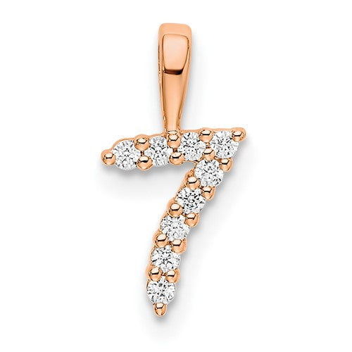 14k-rose-gold-diamond-number-7-pendant-SolomonJeweler-Wichita-KS-CustomJewelry