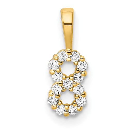 14k-diamond-number-8-pendant-SolomonJeweler-Wichita-KS-CustomJewelry