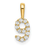 14k-diamond-number-9-pendant-SolomonJeweler-Wichita-KS-CustomJewelry