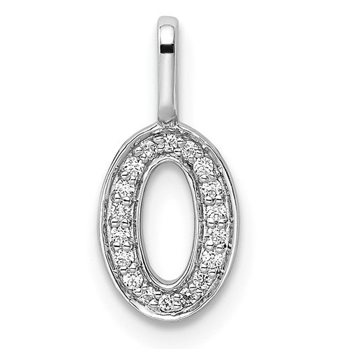14k-white-gold-diamond-number-0-pendant-SolomonJeweler-Wichita-KS-CustomJewelry