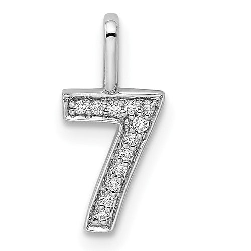 14k-white-gold-diamond-number-7-pendant-SolomonJeweler-Wichita-KS-CustomJewelry