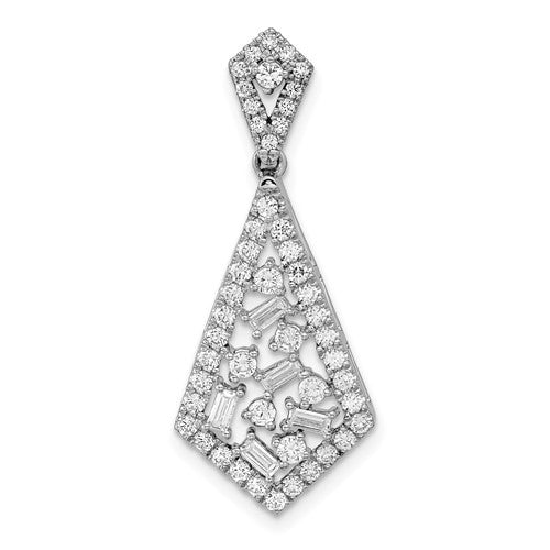 14k-white-gold-polished-fancy-dangle-diamond-chain-slide-SolomonJeweler-Wichita-KS-CustomJewelry