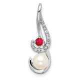 14k-white-gold-fwc-pearl-ruby-diamond-slide-SolomonJeweler-Wichita-KS-CustomJewelry