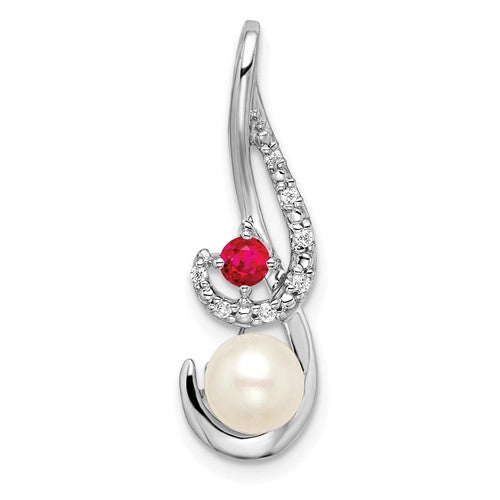 14k-white-gold-fwc-pearl-ruby-diamond-slide-SolomonJeweler-Wichita-KS-CustomJewelry