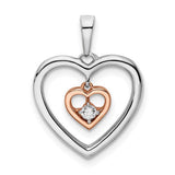 14k-two-tone-white-and-rose-double-heart-diamond-pendant-SolomonJeweler-Wichita-KS-CustomJewelry