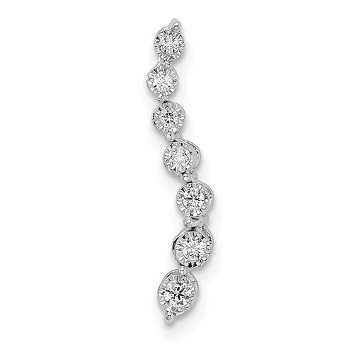 14k-white-gold-graduating-diamond-chain-slide-SolomonJeweler-Wichita-KS-CustomJewelry