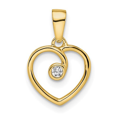 14k-polished-heart-diamond-pendant-SolomonJeweler-Wichita-KS-CustomJewelry