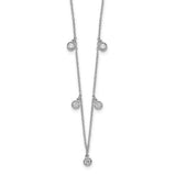 14k-white-gold-5-station-diamond-18in-necklace-SolomonJeweler-Wichita-KS-CustomJewelry