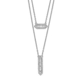 14k-white-gold-double-strand-18in-necklace-SolomonJeweler-Wichita-KS-CustomJewelry