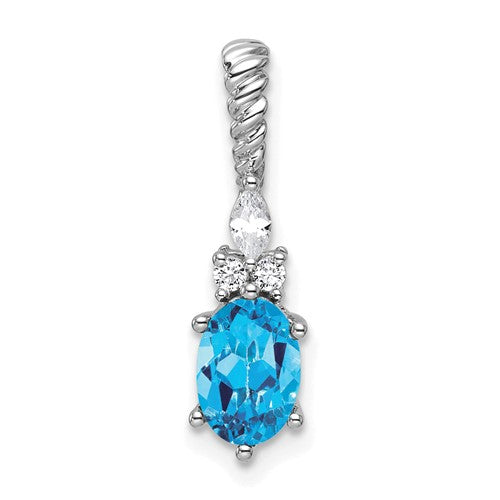 14k-white-gold-polished-diamond-and-blue-topaz-twisted-chain-slide-SolomonJeweler-Wichita-KS-CustomJewelry