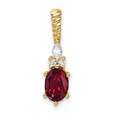 14k-polished-diamond-and-lab-created-ruby-twisted-chain-slide-SolomonJeweler-Wichita-KS-CustomJewelry