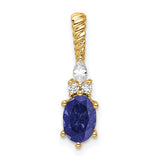 14k-polish-diamond-and-lab-created-sapphire-twisted-chain-slide-SolomonJeweler-Wichita-KS-CustomJewelry