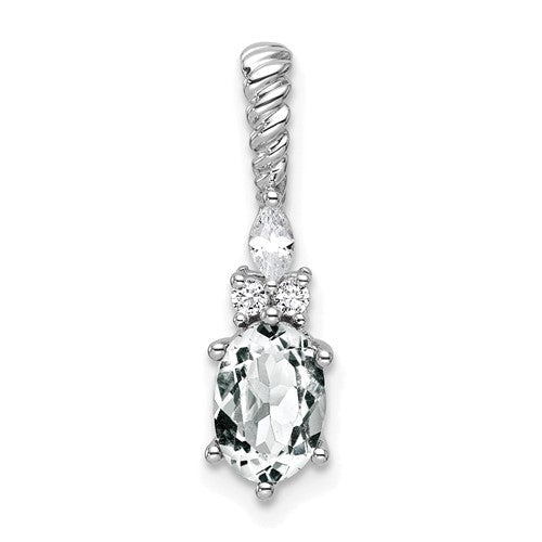 14k-white-gold-polished-diamond-and-white-topaz-twisted-chain-slide-SolomonJeweler-Wichita-KS-CustomJewelry
